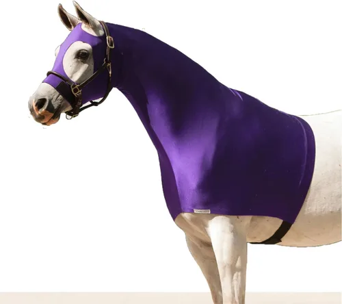 Miniatura 19 de UltraFlex Horse Sleazy Slickers Protección contra el caballo Slinky Defensa de suciedad y polvo