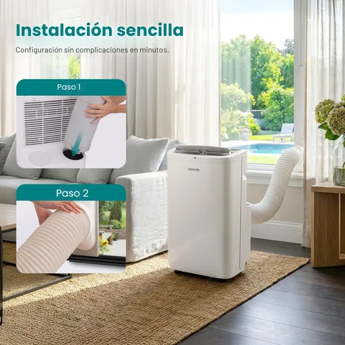 Miniatura 6 de SereneLife Portable Air Conditioner 14,000 BTU with Built-in Dehumidifier