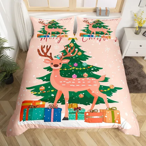 Miniatura 36 de Erosebridal Divertida funda de edredón de Halloween para niños, juego de ropa de cama de calabaza fantasma, decoración de Halloween para niños