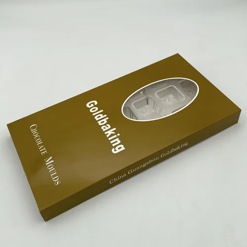 Miniatura 2 de Caja de regalo Forma de Policarbonato Caramelo Molde Chocolate Bonbon Molde DIY Chocolate Bandeja de Plástico (2114) Molde de policarbonato