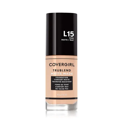 Miniatura 40 de COVERGIRL TruBlend Base Líquida Mate Made, Porcelana Clara, 1 Fl Oz FERIA DE PORCELANA