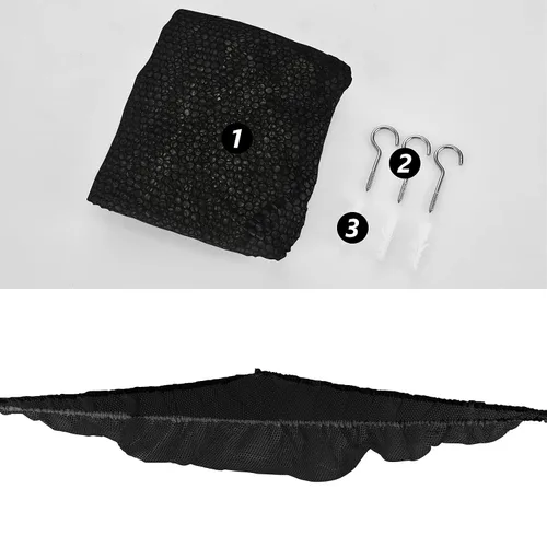Miniatura 5 de Red o hamaca para animales de peluche, red de animales de peluche, hamaca de red de juguetes jumbo para animales de peluche, esquina de pared