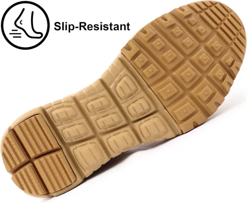 Miniatura 6 de Botas tácticas para hombre, ligeras, militares, de combate, impermeables, cómodas para el trabajo y la seguridad