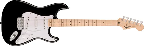 Miniatura 4 de Fender Squier Stratocaster Guitarra eléctrica Sonic, Ultravioleta, Diapasón de Laurel, Protector de color blanco