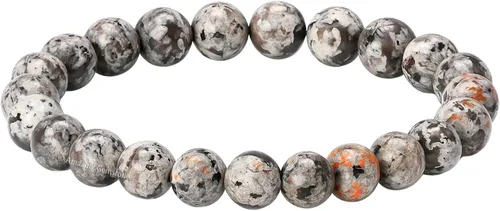 Miniatura 307 de Amazing Gemstone Pulsera de cristal para mujeres y hombres, pulsera de cristal curativo de protección, pulsera elástica con cuentas de piedras