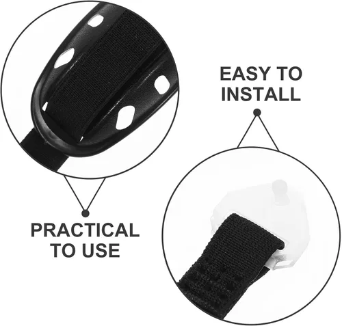 Miniatura 8 de DOITOOL Correa de barbilla ajustable para casco de seguridad, ajuste universal para cascos de construcción y deportes, correa de mandíbula elástica