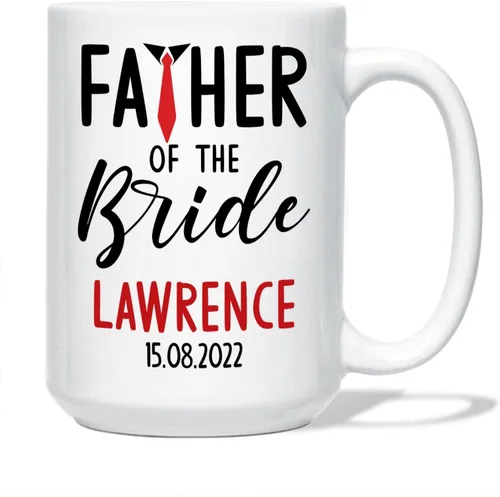 Miniatura 7 de Taza personalizada para la tía de la novia, taza de tía novia, regalo de boda para tía de la novia, regalo de tía de novia, taza de café de boda