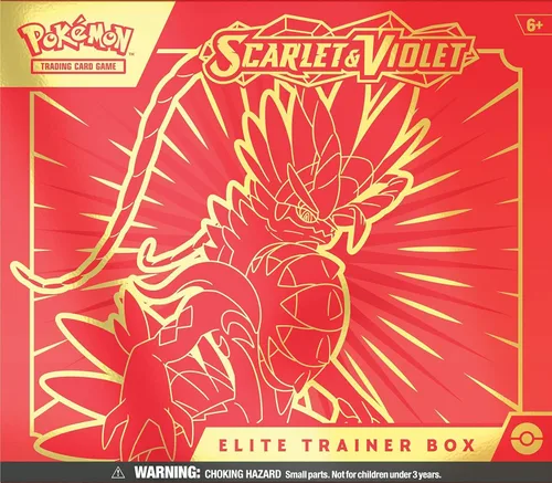 Miniatura 2 de Pokémon TCG: Estuche de Entrenador Élite Scarlet & Violet (Miraidon Púrpura o Koraidon Rojo, Color Aleatorio)