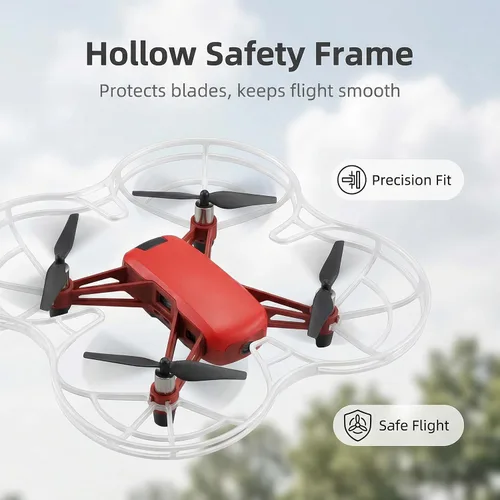 Miniatura 4 de 1 juego de protectores de hélice, kit de protección de hoja de marco de protección de hélice de dron, adecuado para HS100, E58, E88, G6, Q6, L900