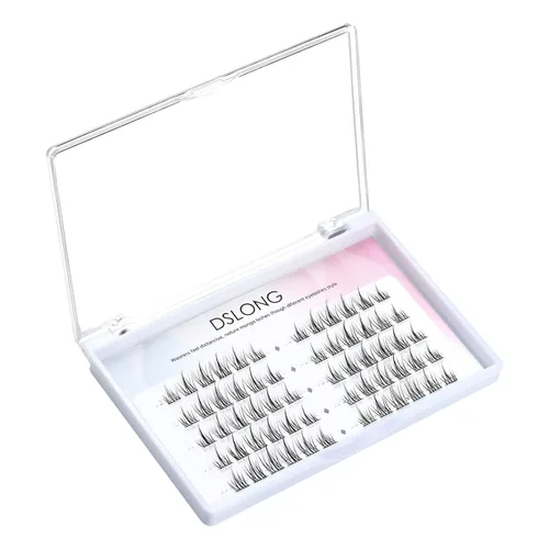 Miniatura 7 de Pestañas de manga de aspecto natural, pestañas individuales de anime, pestañas postizas de anime japonés para cosplay, reutilizables, parecen Girasol