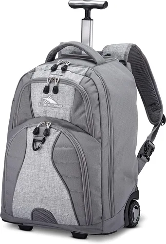 Miniatura 8 de High Sierra Freewheel Mochila con ruedas para laptop, Negro, Tamaño único