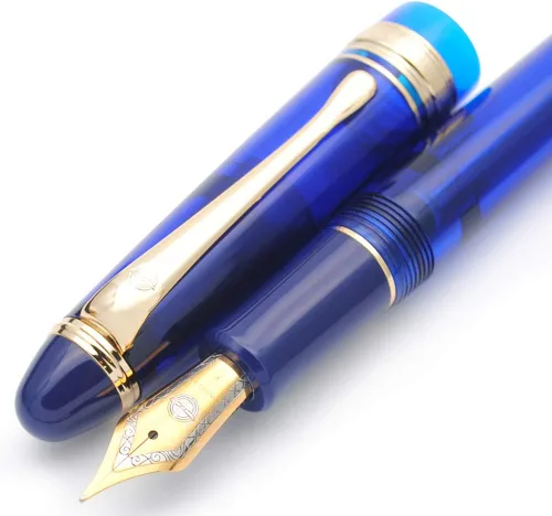 Miniatura 13 de czxwyst 699 Pluma estilográfica de llenado de vacío de presión negativa, caja original