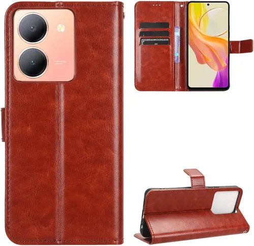 Miniatura 46 de Funda para Honor X50i, funda de cuero con tapa para Honor X50i 5G CRT-AN00 Case Gold Oro