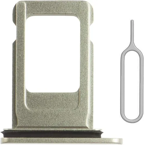 Miniatura 7 de Reemplazo de ranura para bandeja de tarjeta SIM para iPhone 11 (negro) con anillo de goma impermeable y pasador de expulsión
