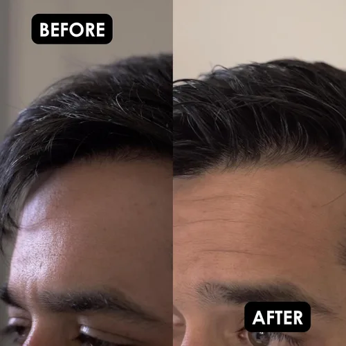 Miniatura 5 de Gel para el cabello negro Rolda para hombres - Gel de peinado de sujeción media con carbón activado para aspecto húmedo - Cubre las canas y realza