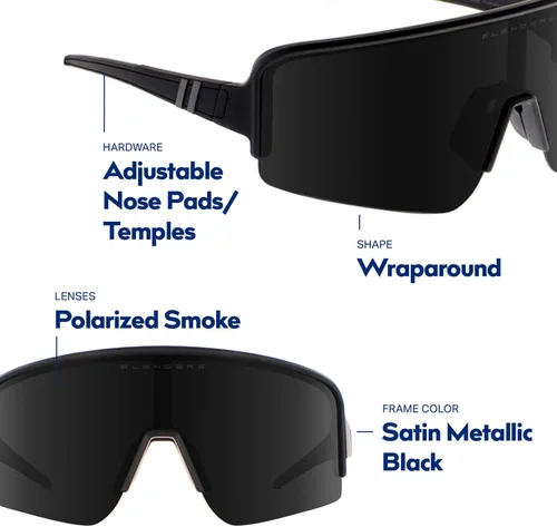 Miniatura 74 de Blenders Eyewear Eclipse X2 - Gafas de sol polarizadas - Lente envolvente - 100% protección UV - Para hombres y mujeres
