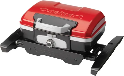 Miniatura 3 de Cuisinart CGG180 CGG-180 Petit Gourmet - Parrilla de gas con VersaStand, Rojo, 31.5 pulgadas de alto x 16.5 pulgadas de ancho x 16 pulgadas de largo
