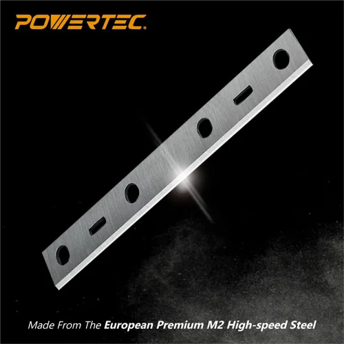 Miniatura 3 de POWERTEC Cuchillas de ensambladora de 6 pulgadas para Delta 37-070, JT-160, repuesto para cuchillos de ensamblador 37-072, 37-372, juego de 2 (14801)
