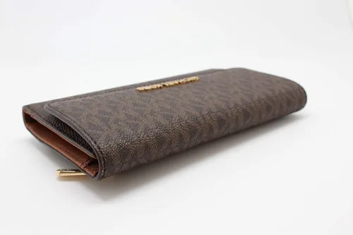 Miniatura 3 de Michael Kors - Cartera de viaje para mujer tamaño grande con tres pliegues