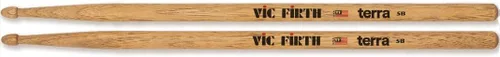 Miniatura 8 de Vic Firth 5ATN Terra - Baquetas de madera, punta de nailon