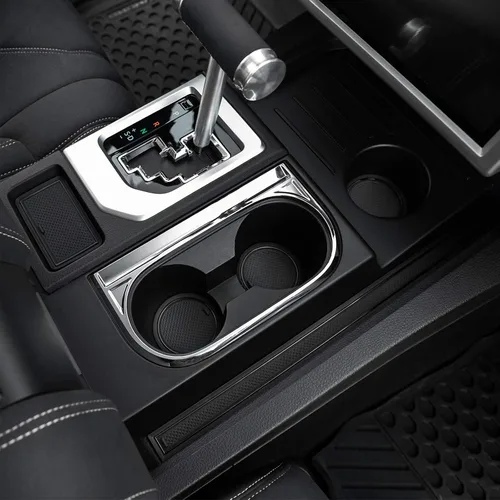 JDMCAR - Kit de accesorios de revestimiento premium compatible con Toyota Tundra 2021 2020 2019 2018 2017 2016 2015 2014. Accesorios de
