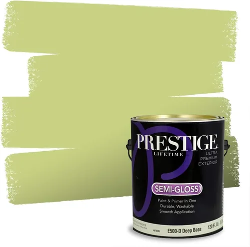 Miniatura 120 de PRESTIGE Pinturas Pintura interior e imprimación en uno, 1 galón, cáscara de huevo, aventura