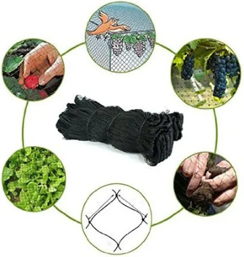 Red fuerte para todas las estaciones, 50 x 100 pies, red de larga duración para aves, aves de corral, aviario, bolígrafos de juego, nuevo tamaño de