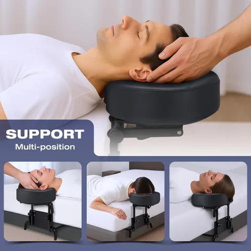 Miniatura 2 de Kit de masaje para la parte superior del colchón para el hogar, reposacabezas de masaje universal para cama, altura ajustable de hasta 14.5