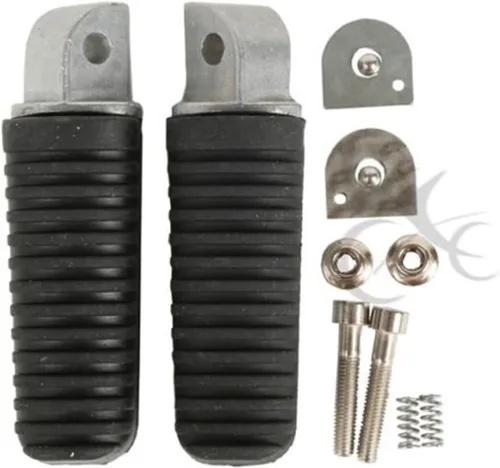 Miniatura 2 de BEUTEE Motorcycle Rear Footrest Foot Pegs Compatible with FJR1300 FZ400 FZ6R XJR400 XJR1200 XJR1300 XJ6 FZ6N 2004-2006 2005