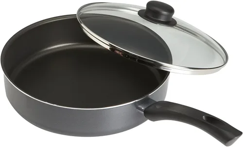 Miniatura 9 de GoodCook Everyday Sartén Antiadherente Pequeña para Saltear de 7.6 Pulgadas, Negro