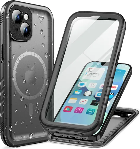 Miniatura 70 de Cozycase TOP Funda impermeable para iPhone 17 Pro Max - Grado militar resistente a todo 360 con protector de cámara de pantalla, doble IP68 a prueba