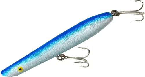Miniatura 14 de Cotton Cordell Señuelo de pesca de lápiz Popper Topwater Amarillo perla