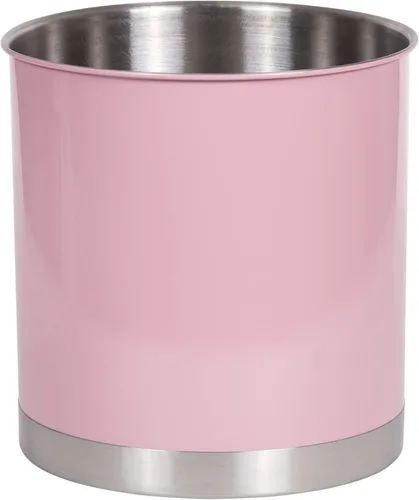 Miniatura 10 de Creative Home Soporte para utensilios de acero inoxidable, organizador de herramientas de cocina extra grande de 7 pulgadas para decoración de Blanco
