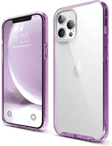 Miniatura 12 de elago Funda híbrida transparente compatible con iPhone 12 Pro Max de 6.7 pulgadas (negro) - Funda protectora a prueba de golpes