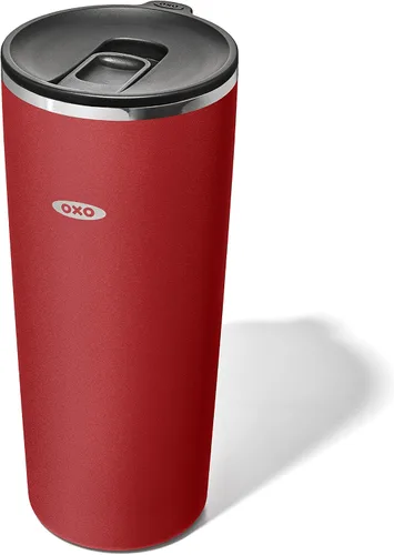 Miniatura 32 de OXO Strive - Vaso aislado de 24 onzas con tapa deslizante, cobalto oscuro
