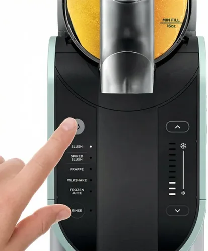 Miniatura 9 de SLUSHi con tecnología RapidChill, fabricante profesional de bebidas congeladas con jarra de 96 onzas, 5 programas Auto-iQ y boquilla