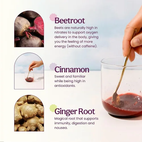 Miniatura 5 de Blume Superfoods Latte - Polvo de remolacha, potenciador de energía, remolacha orgánica en polvo, clavo, canela, jengibre, vegano, apto para dieta