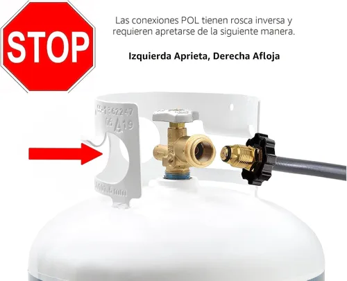Miniatura 8 de Kit de soplete de propano Flame King resistente, quemador de malas hierbas, 500,000 BTU con chispero, con conjunto regulador de manguera de 10 pies