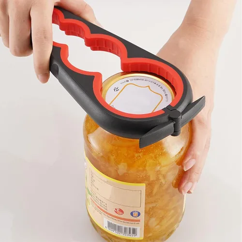 Miniatura 2 de Abrebotellas para manos artríticas, abridor de tarros para ancianos, niños, mujeres, personas con manos débiles, utensilios de cocina 02-Negro