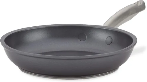 Miniatura 12 de Anolon Accolade - Sartén/Sartén de aluminio forjado anodizado duro antiadherente, 8.0 pulgadas, gris lunar