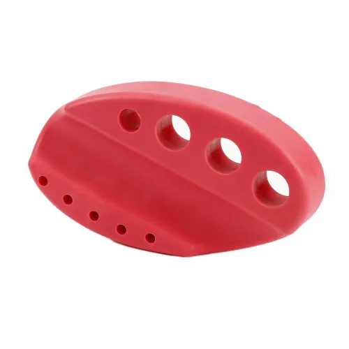 Pinkiou Soporte de maquillaje permanente de silicona para cejas tatuaje pigmento organizador de tinta hisopos de algodón titulares de tazas Rosado