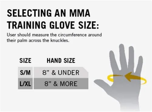 Miniatura 6 de Guantes PFG Ultimate Series MMA - MMA Boxeo Muay Thai Training & Fight