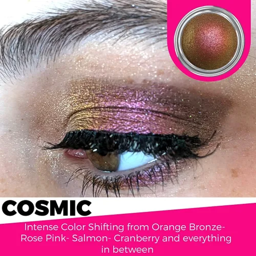 Miniatura 2 de Concrete Minerals Sombra de ojos multicromo, cambio de color intenso, de larga duración sin arrugas, 100% vegano y libre de crueldad, hecho a mano