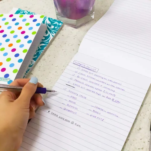 Miniatura 5 de BAZIC Products Bloc de escritura de 100 hojas de 6 x 9 pulgadas, cuaderno rayado de notas a rayas, papel de notas fácil de rasgar para oficina