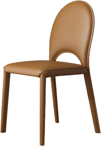 Juego de sillas de comedor, sillas de comedor modernas, silla de cocina tapizada con patas de metal, asiento lateral para habitación pequeña, sin