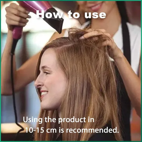 Miniatura 2 de 2 piezas YAFIYGI - Accesorio universal para secador de pelo, boquilla sopladora de plástico para reemplazar la herramienta profesional de peluquería