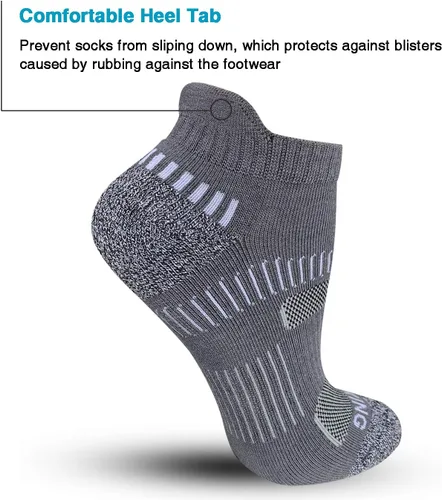 Miniatura 3 de BERING Women's Performance Athletic Ankle Running Socks (6 Pack)