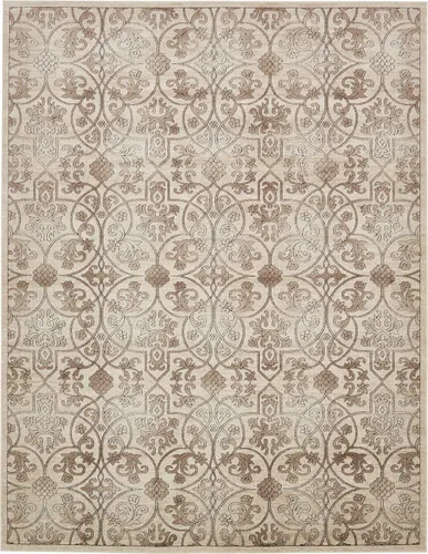 Miniatura 7 de Unique Loom Rushmore Collection - Alfombra de área Washington (2 pies x 5 pies 1 pulgada, beige oscuro/beige)