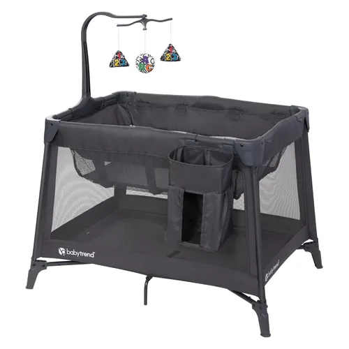 Miniatura 2 de Baby Trend Lil' Snooze™ Deluxe II Nursery Center® Playard, Funfetti color fantasía (Funfetti)