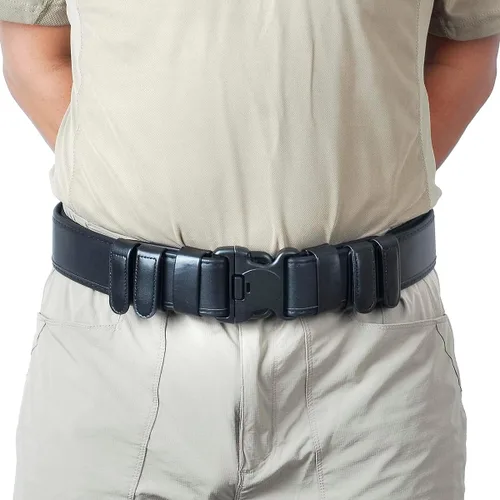 Miniatura 5 de Cinturón de servicio para la aplicación de la ley Utilidad de seguridad Policía Militar 2.25 "Tactical Patrol Belt Set